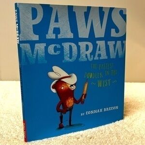 Tiger Tales "Paws McDraw" Hardcover Children's Book